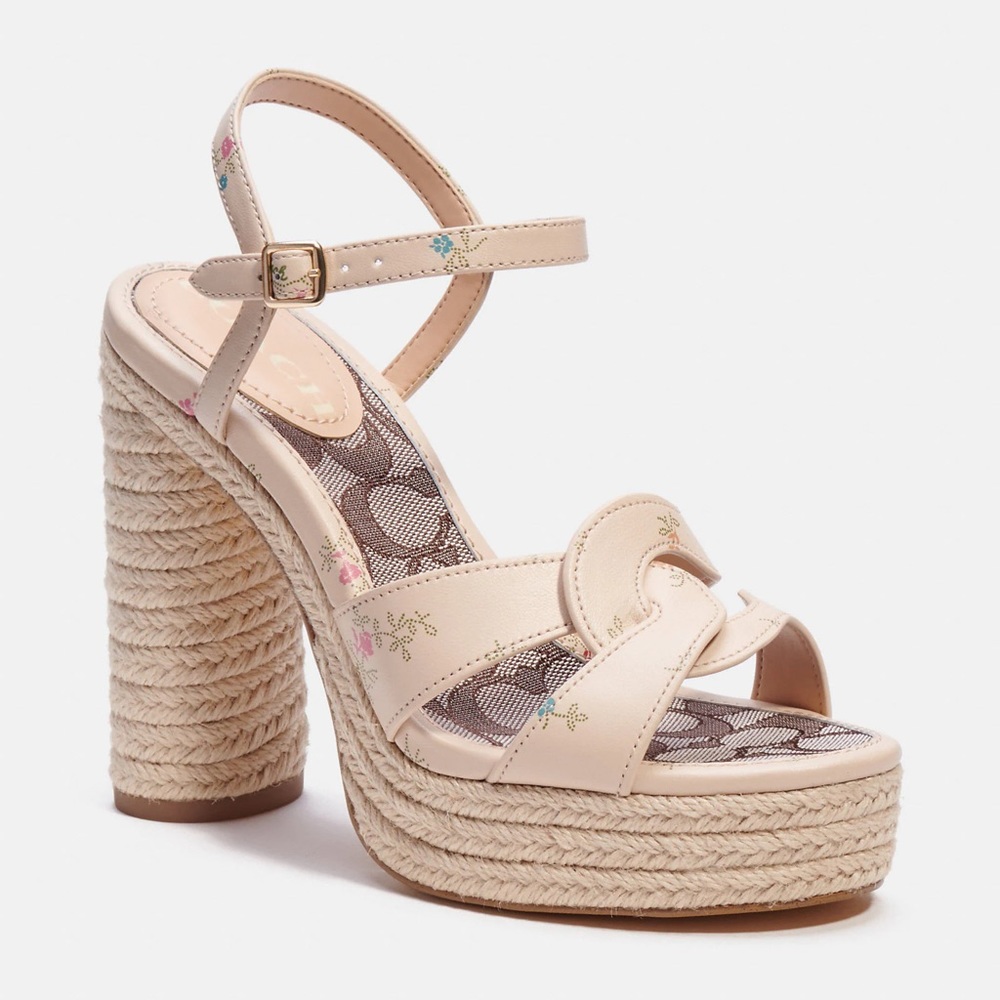 Coach Talina Sandal in Ditsy Dotty